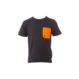 Κοντομάνικη μπλούζα με τσέπη, 'Pocket' Amaretto