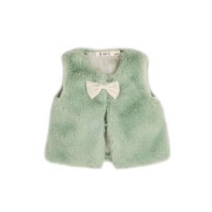 Αμάνικο βρεφικό γουνάκι μέντα EMC