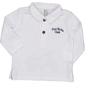 Μπλούζα πόλο με μακρύ μανίκι Mini Birba Club