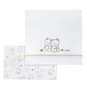 Σετ σεντόνια λίκνου αρκουδάκια Chicco