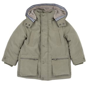 Βρεφικό μπουφάν παρκά για αγόρι Chicco