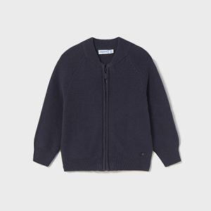 Ζακέτα μπλε με φερμουάρ Mayoral