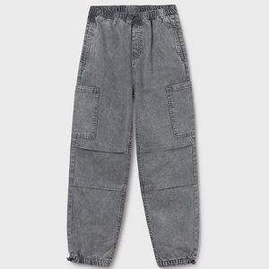 Τζιν μαύρο cargo Mayoral