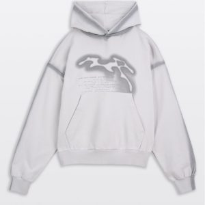 Φούτερ με κουκούλα γκρι RY