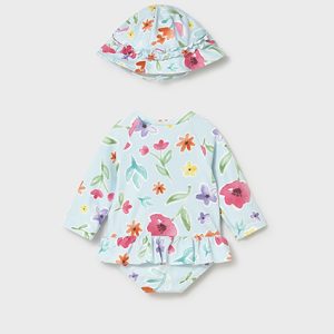 Βρεφικό μαγιό κορίτσι φλοράλ Mayoral
