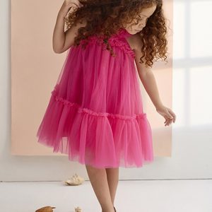 Φόρεμα από τούλι φούξια Abel & Lula